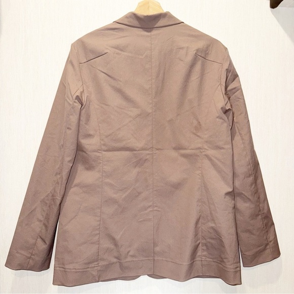NWT Lululemon Relaxed-Fit Twill Blazer Taupetastic, Size Small - Picture 7 of 7